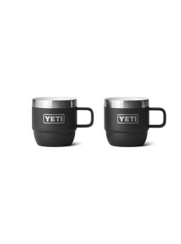Yeti Rambler 6oz Espresso Mug 2 Pack Black