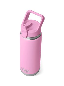 Yeti Rambler 26oz Straw Bottle Power Pink