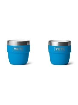 Yeti Rambler 4oz Espresso Cup 2 Pack Big Wave Blue