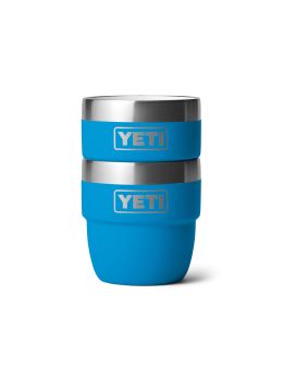 Yeti Rambler 4oz Espresso Cup 2 Pack Big Wave Blue