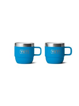 Yeti Rambler 6oz Espresso Mug 2 Pack Big Wave Blue