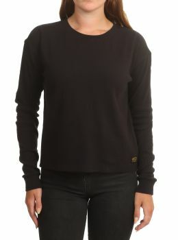 RVCA Recession Thermal Long Sleeve Top Black