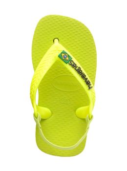 Havaianas Baby Brasil Logo Sandals Green