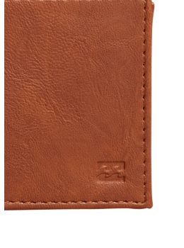 Billabong Vacant Leather Wallet Tan