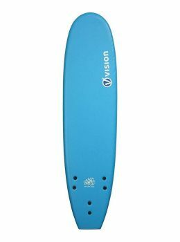 Vision Ignite EPS Core Beginner Soft Surfboard 8Ft Blue