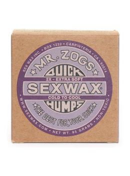Sexwax Quick Humps Extra Soft Surfboard Wax Purple Cold To Cool