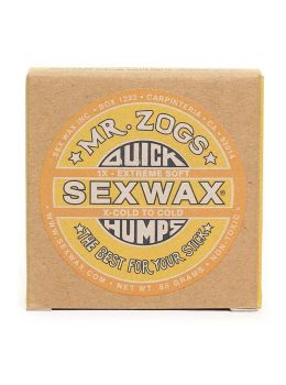 Sexwax Quick Humps Extra Soft Surfboard Wax Yellow X-Cold To Cold