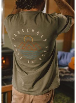 Passenger Escapism Recycled Tee Dusty Olive