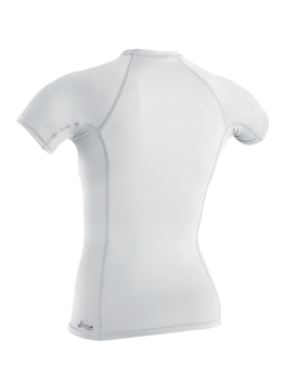 ONeill Ladies Basic Skins Rash Vest Off White