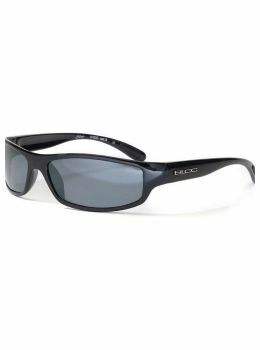 Bloc Hornet Sunglasses Shiny Black/Polarised Grey