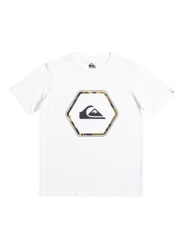Quiksilver Boys In Shapes Tee White