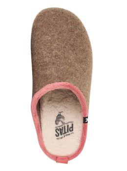 Walk In Pitas Astrid Slippers Rose Taupe