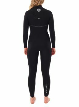 Ripcurl Ladies EBomb 4/3 Zip Free Wetsuit Black