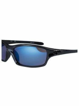 Bloc Daytona Sunglasses Shiny Black/Blue Mirror