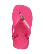 Havaianas Baby Brasil Logo Sandals Pink Flux