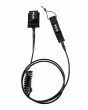 FCS SUP Essential Coiled Ankle Leash 10ft Black