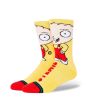 Stance x Family Guy Stewie Socks Yellow