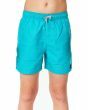 Ripcurl Boys Offset Volley Shorts Teal
