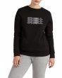 ONeill Triple Stack Crew Sweatshirt Black Out