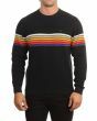 Outerknown Nostalgic Sweater Black Rainbow