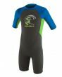 ONeill Toddler Reactor 2 2mm Shorty Wetsuit Graphite