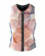 ONeill Ladies Slasher Comp Impact Wakeboard Vest Dusty Pink