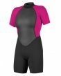 ONeill Ladies Reactor 2 2MM Shorty Wetsuit Berry