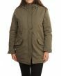 Volcom Less Is More 5K Parka Army Green Combo
