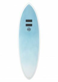 Indio Racer Surfboard 6Ft8 Aqua Blue Carbon
