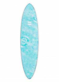 Indio The Egg Surfboard 8Ft2 Swirl Effect Blue