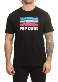 Ripcurl Surf Revival Waving Tee Black