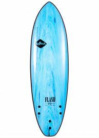 Softech Flash Eric Geiselman Surfboard 5FT7 Aqua