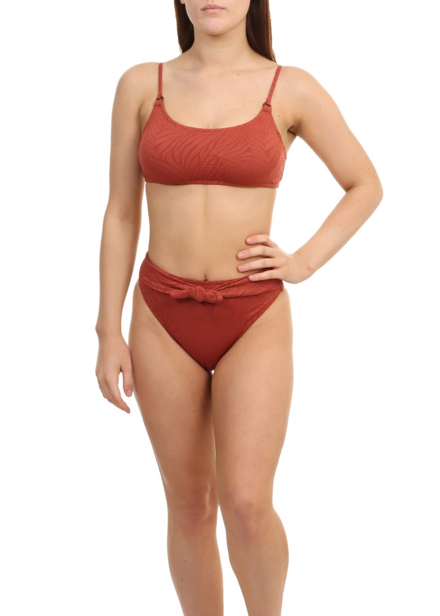 Roxy Wild Babe Mod High Waisted Pant Marsala