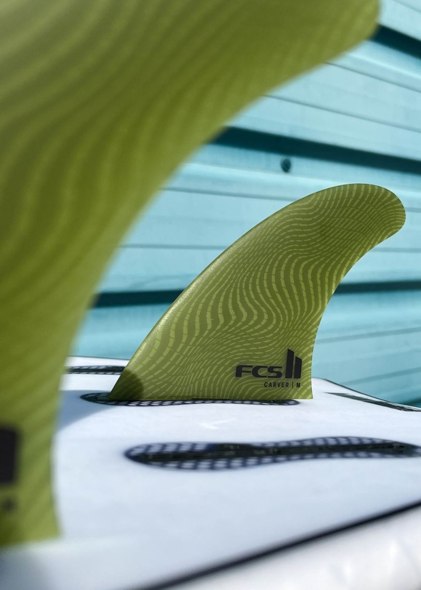 FCS 2 Carver Neo Glass Large Tri-Quad Surf Fins