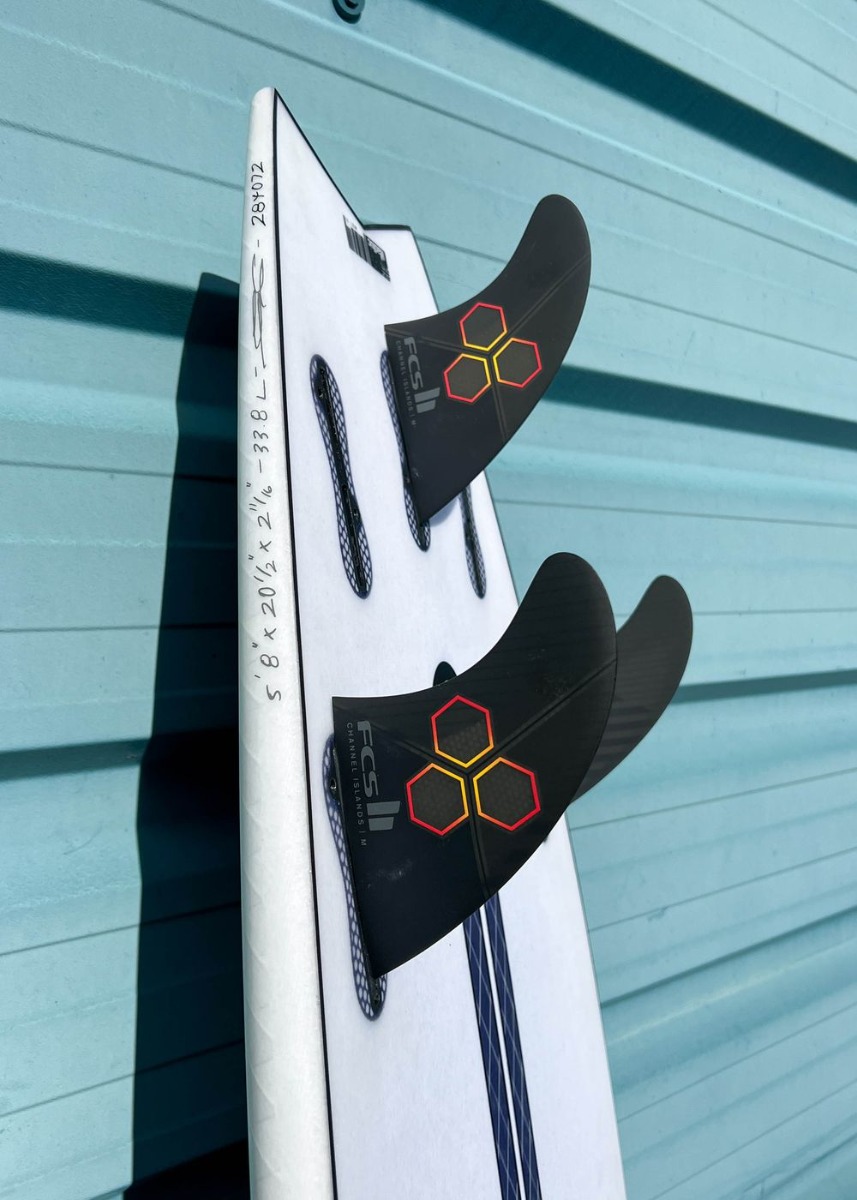 FCS 2 CI Performance Core Large Surfboard Fins Black