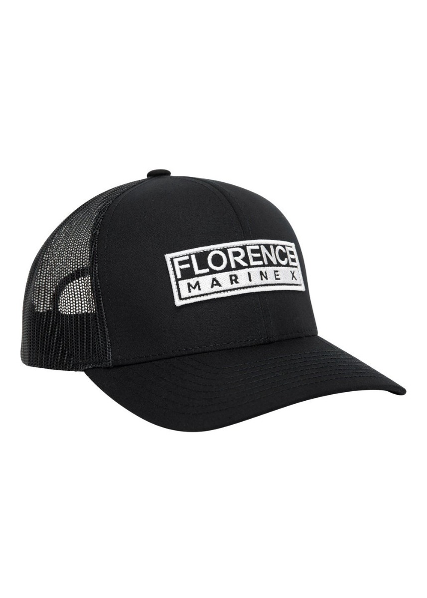 Florence Marine X Trucker Cap Black