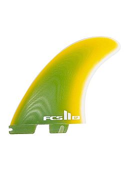 FCS 2 T&C PG Twin+1 XLarge Yellow Surfboard Fins