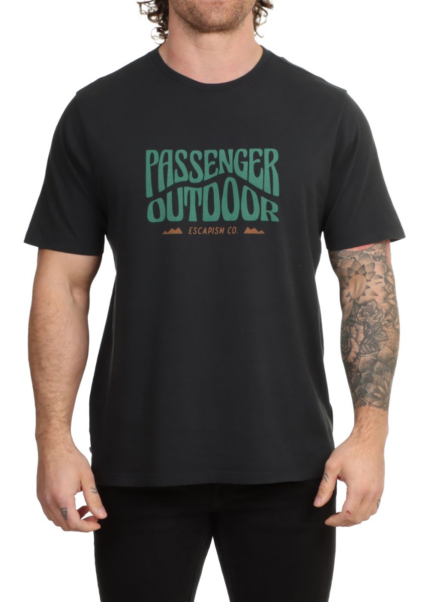 Passenger Yuca Recycled Tee Black