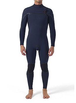 ONeill Hyperfreak Fire 5/4+ Chest Zip Wetsuit Carbon Navy