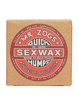 Sexwax Quick Humps Hard Surfboard Wax Red Warm To Mid Tropic