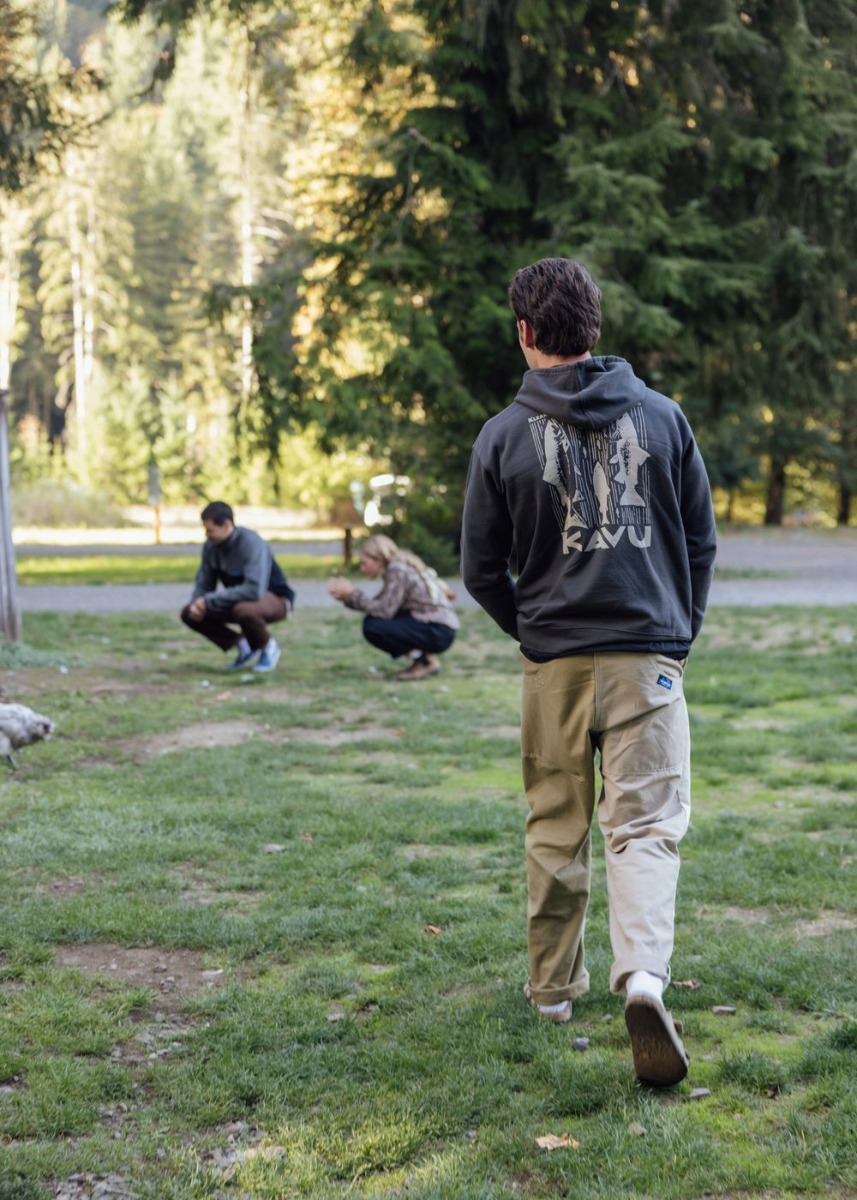 Kavu Core Hoodie Carbon Black