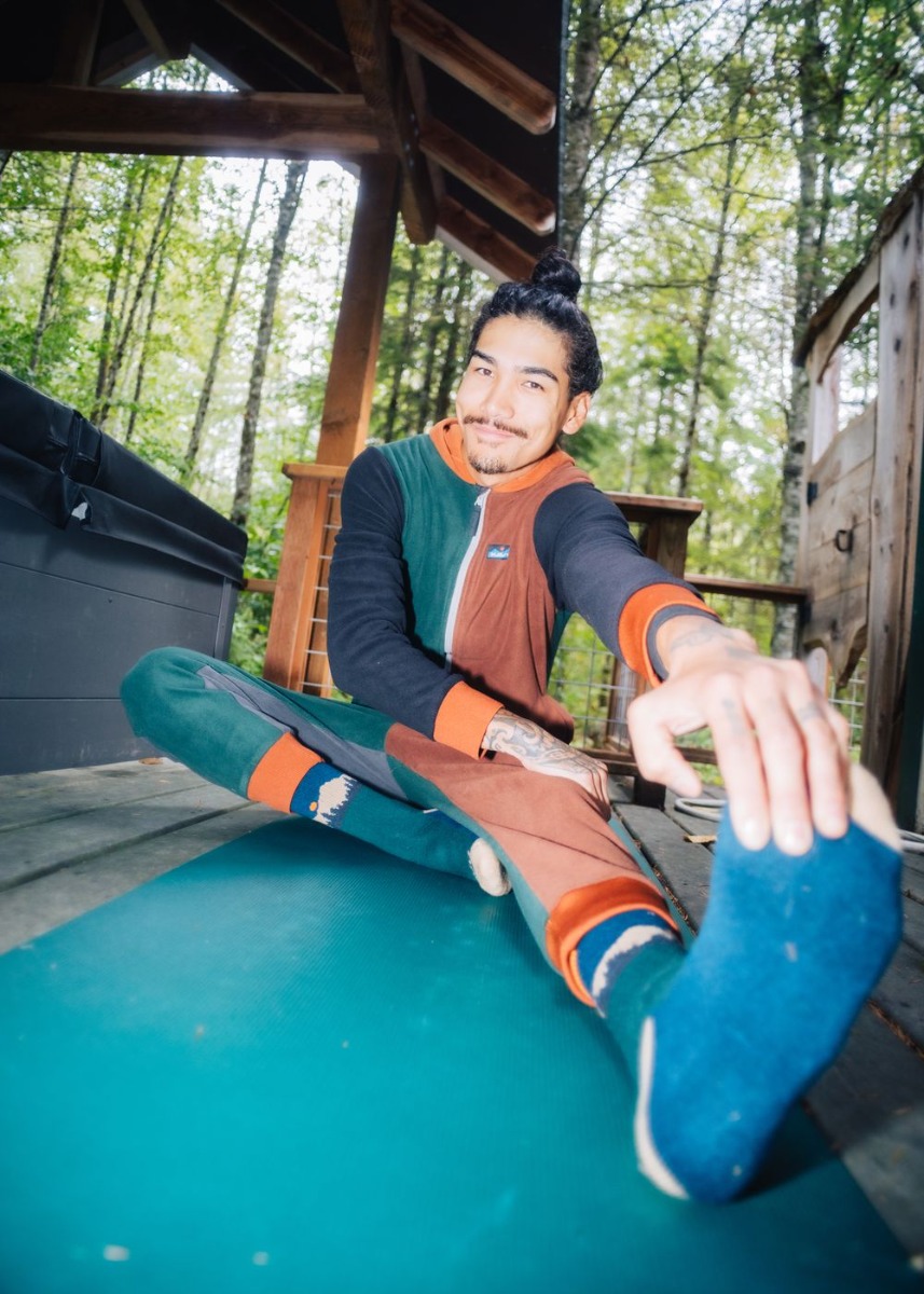 Kavu Moonwalk Socks Mountain Stripe