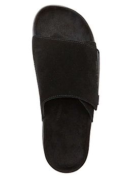 Quiksilver Rivi Suede Slider Sandals Black 1