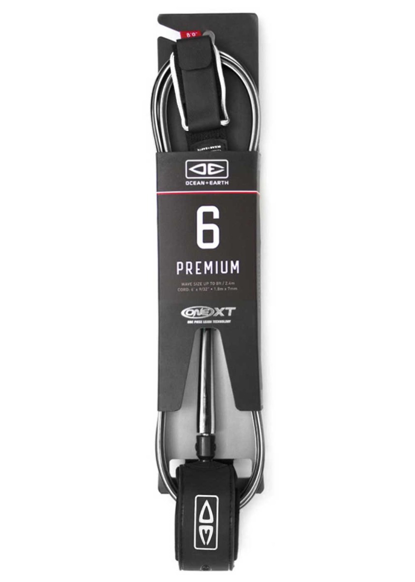 Ocean & Earth Pro Allround One-XT Leash 6ft White