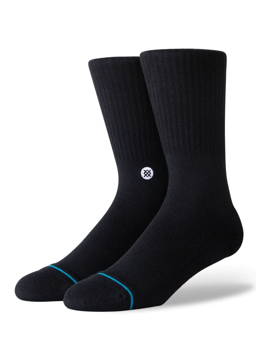 Stance Icon Staple Socks Black/White