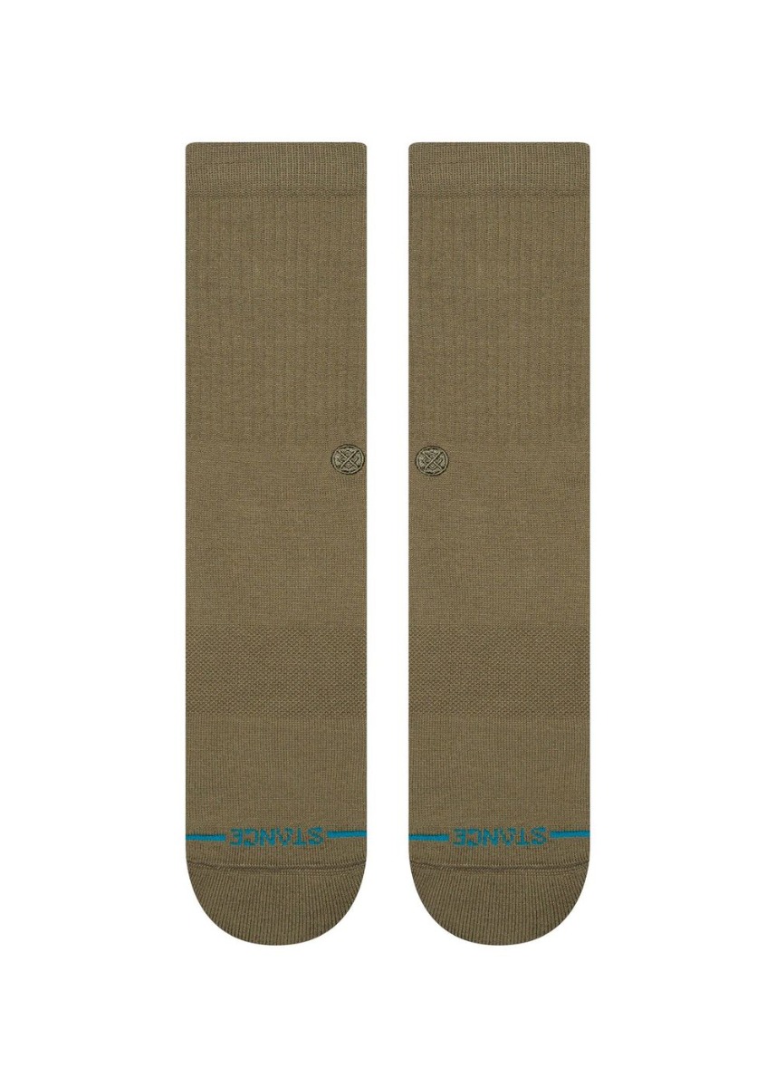 Stance Icon Crew Socks Green