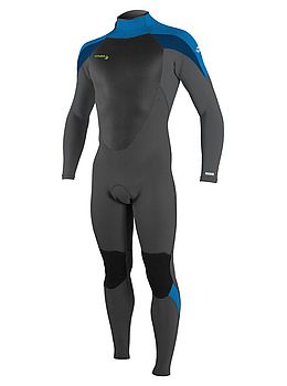 Oneill Kids Epic 5/4 Back Zip Wetsuit Bali Blue