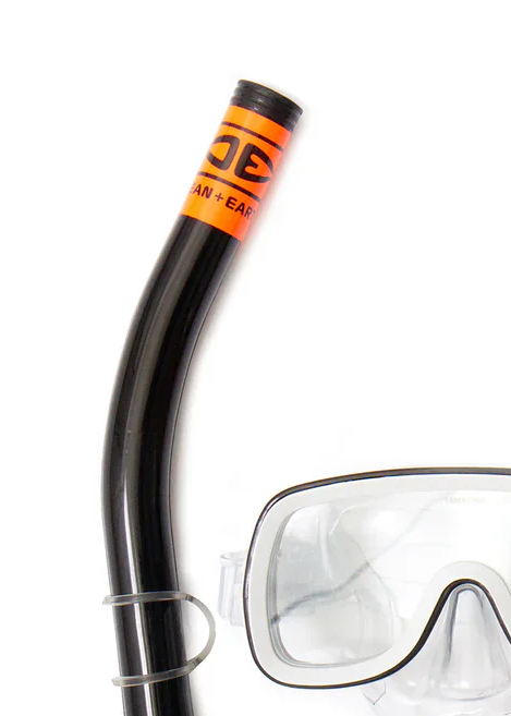 Ocean & Earth Free Dive Mask and Snorkel Black