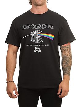 Old Guys Rule Dark Side Tee Black