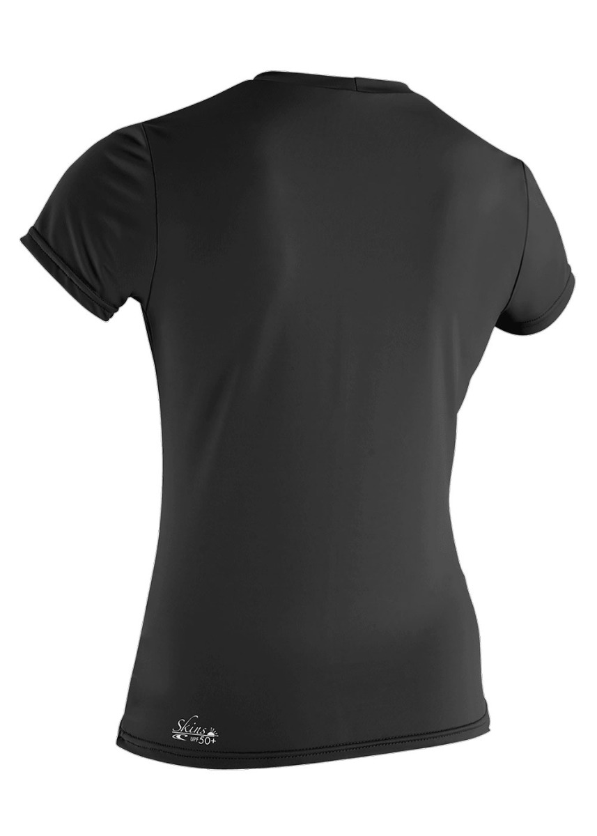 ONeill Ladies Basic Skins Rash Tee Black